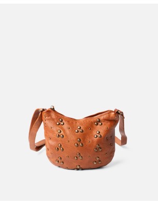 Leather shoulder bag BIBA Hill