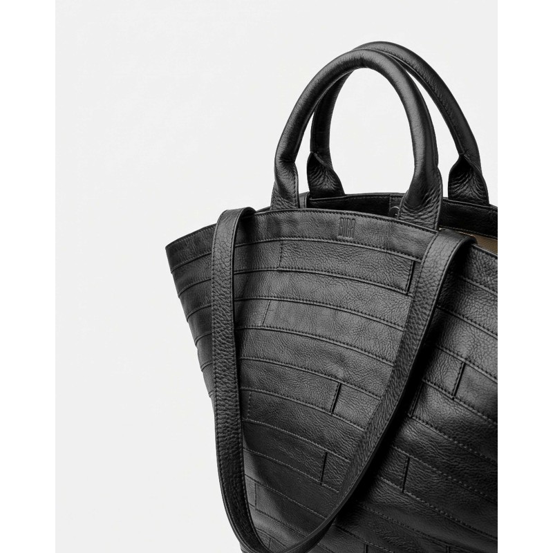 Leather shoulder bag Lewisburg Bricks Tan | BIBA Shops