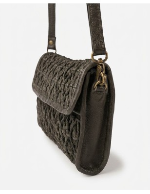 Leather shoulder bag BIBA Nekimi