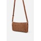 Leather shoulder bag BIBA Nekimi