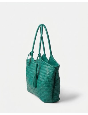 Leather shoulder bag BIBA Perkins