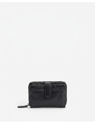 Bitlleter de pell Winona Negre | BIBA Shops