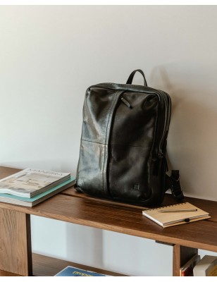 Leather backpack BIBA Turtle