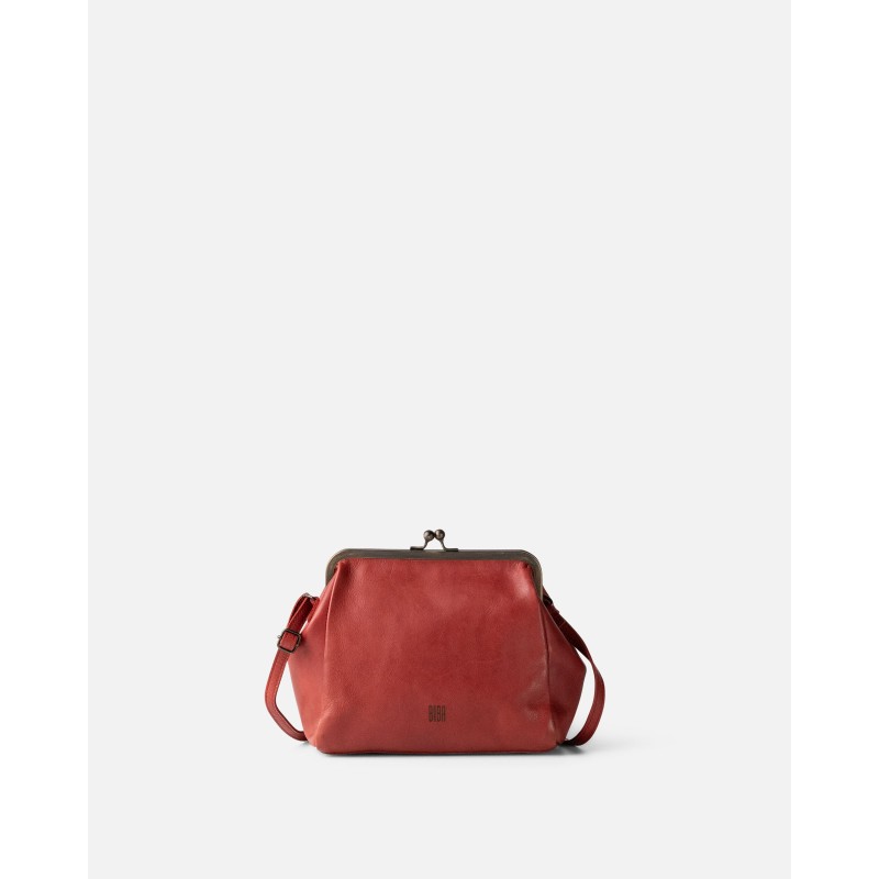 Leather cross bag BIBA Boston