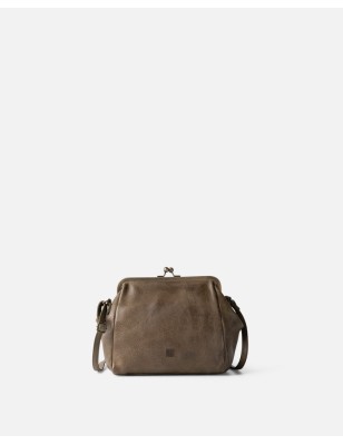 Leather cross bag BIBA Boston