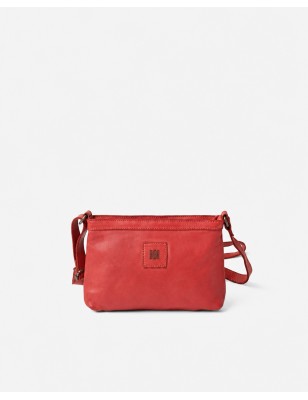 Leather cross bag BIBA Boston