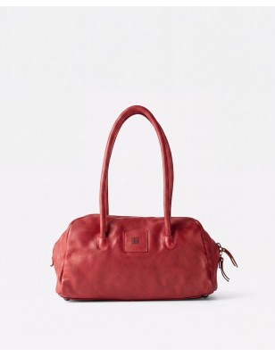 Leather shoulder bag BIBA Boston