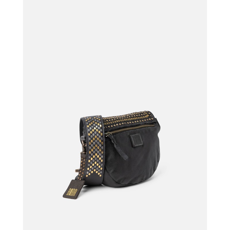 Leather shoulder bag BIBA Lovington