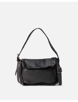 Leather shoulder bag BIBA Rex