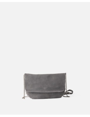 Leather shoulder bag BIBA Wild Orange