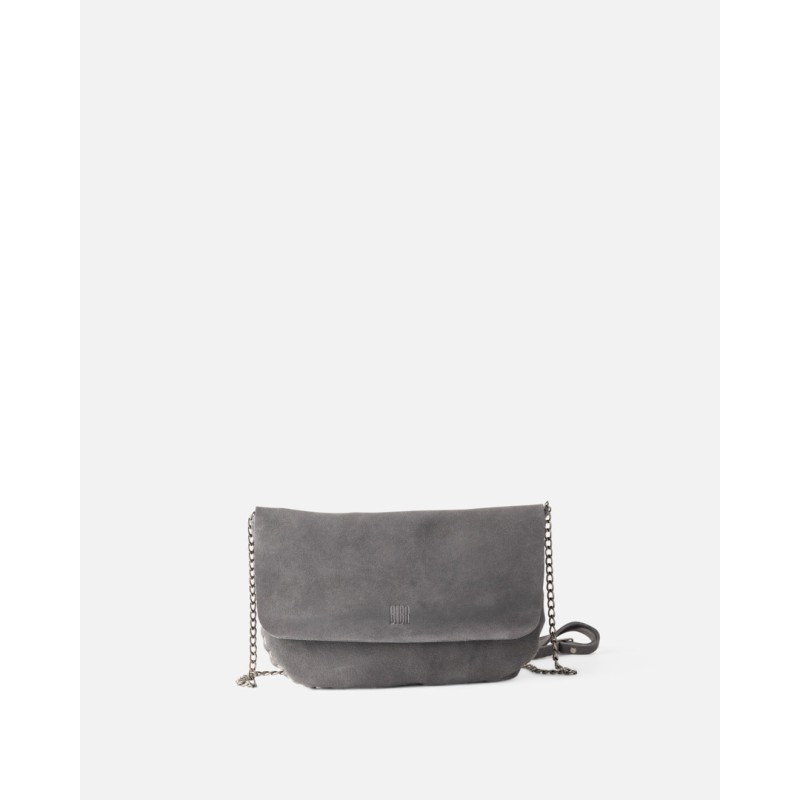 Leather shoulder bag BIBA Wild Orange