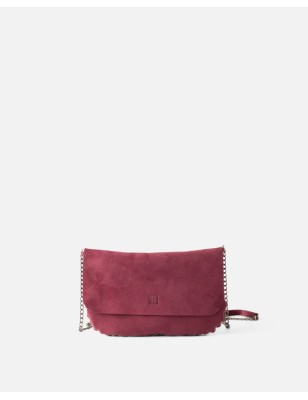 Leather shoulder bag BIBA Wild Orange