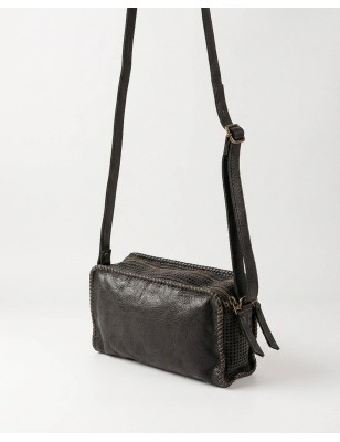 Leather shoulder bag BIBA Abbot