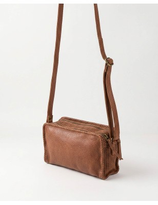 Leather shoulder bag BIBA Abbot