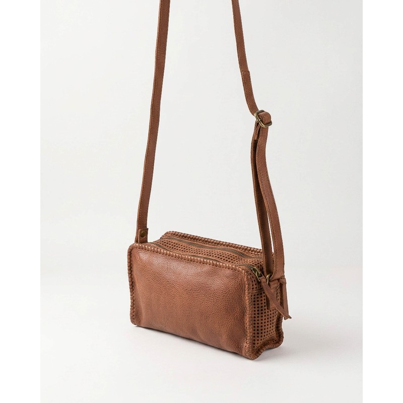Leather shoulder bag BIBA Abbot