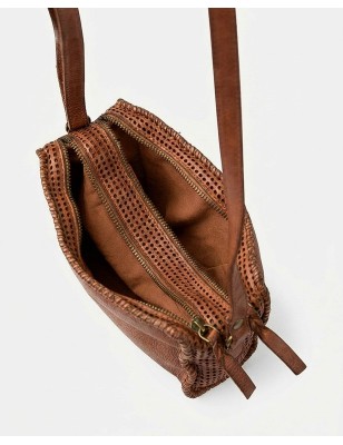 Leather shoulder bag BIBA Abbot