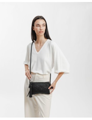Leather cross bag BIBA Perkins