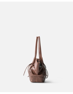 Leather shoulder bag BIBA Brumley