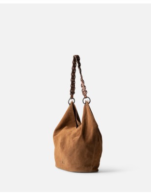 Leather shoulder bag BIBA Enoch