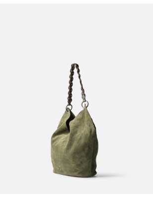Leather shoulder bag BIBA Enoch