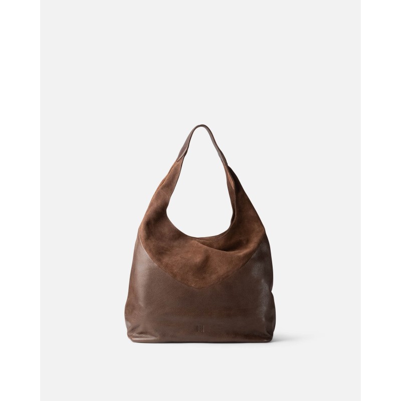 Leather shoulder bag BIBA Ethel