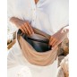 Leather shoulder bag BIBA Beaver