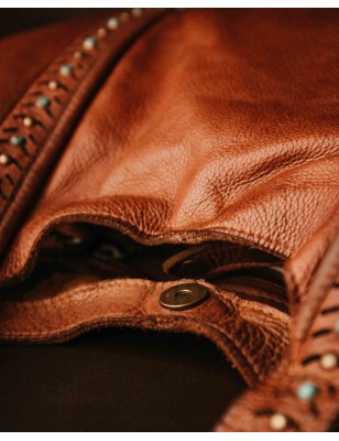 Leather shoulder bag BIBA Winkler