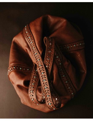 Leather shoulder bag BIBA Winkler