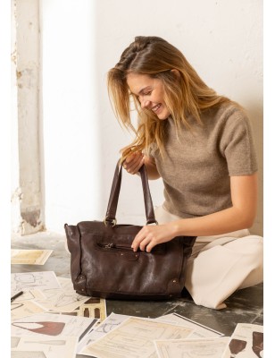 Bolso de hombro BIBA Alaska de piel