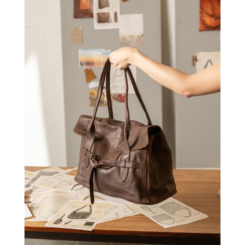 Bolso de hombro BIBA Kendall de piel