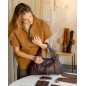 Leather shoulder bag BIBA Oxford