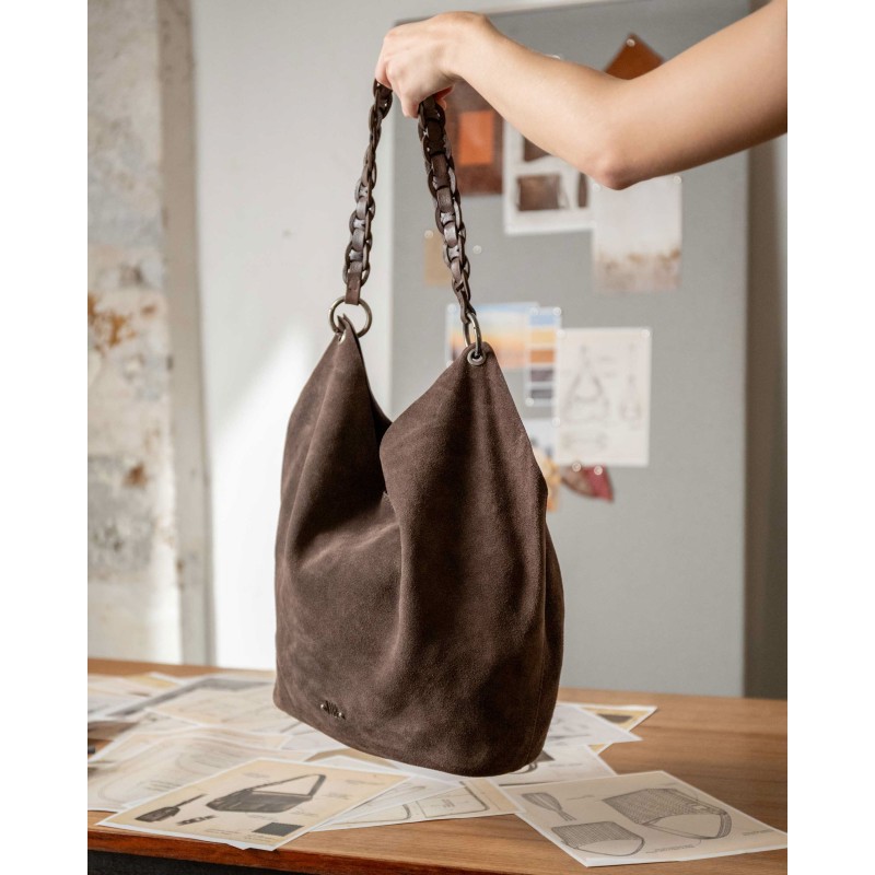 Bolso de hombro BIBA Enoch de piel