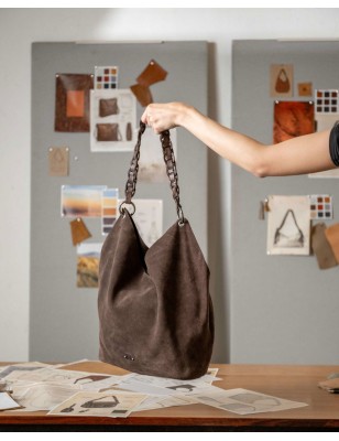 Bolso de hombro BIBA Enoch de piel