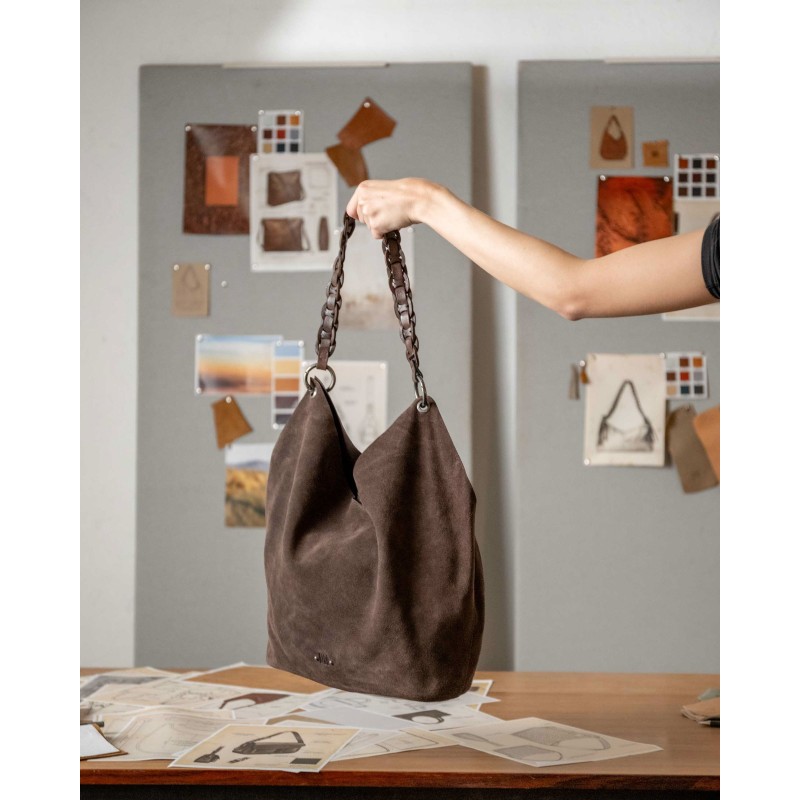 Bolso de hombro BIBA Enoch de piel