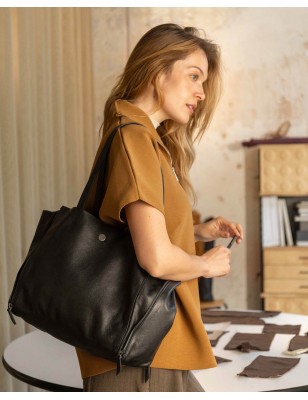 Bolso de hombro BIBA Montrose de piel