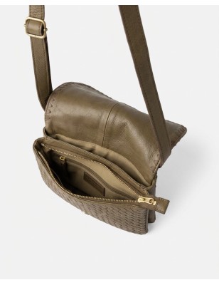BIBA Kansas Flap leather crossbody bag