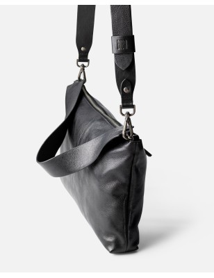 Leather shoulder bag BIBA Owen