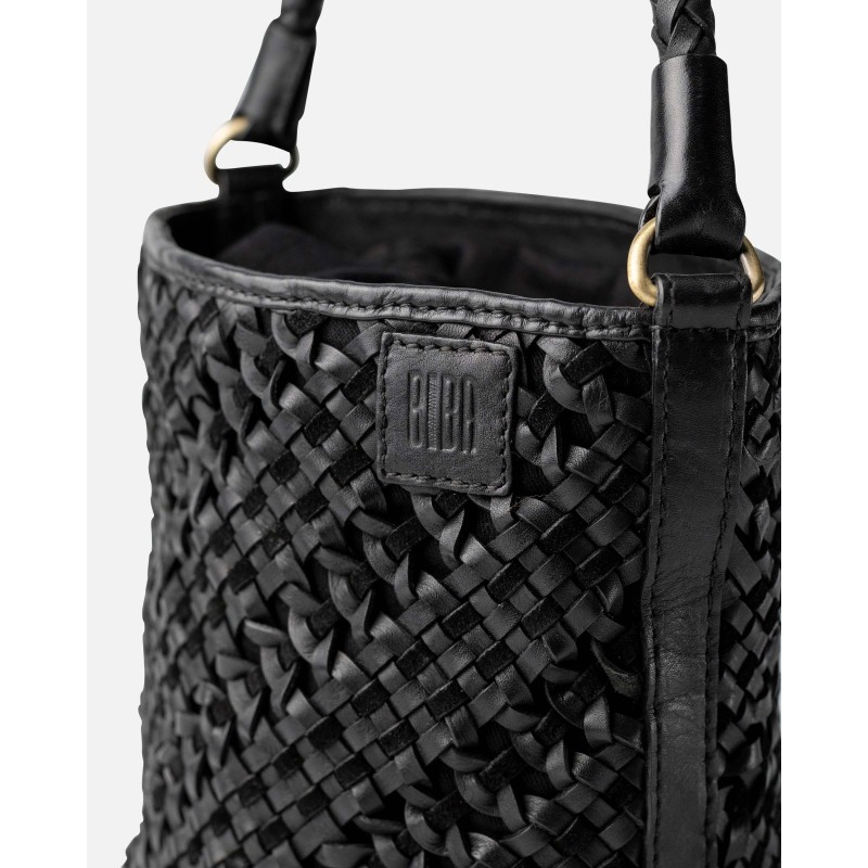 Leather shoulder bag BIBA Selma