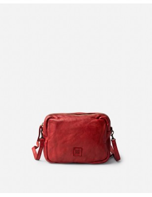 Leather cross bag BIBA Boston