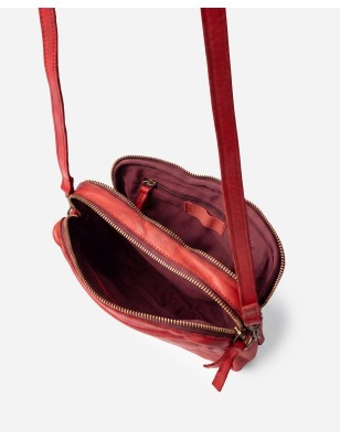 Leather cross bag BIBA Boston