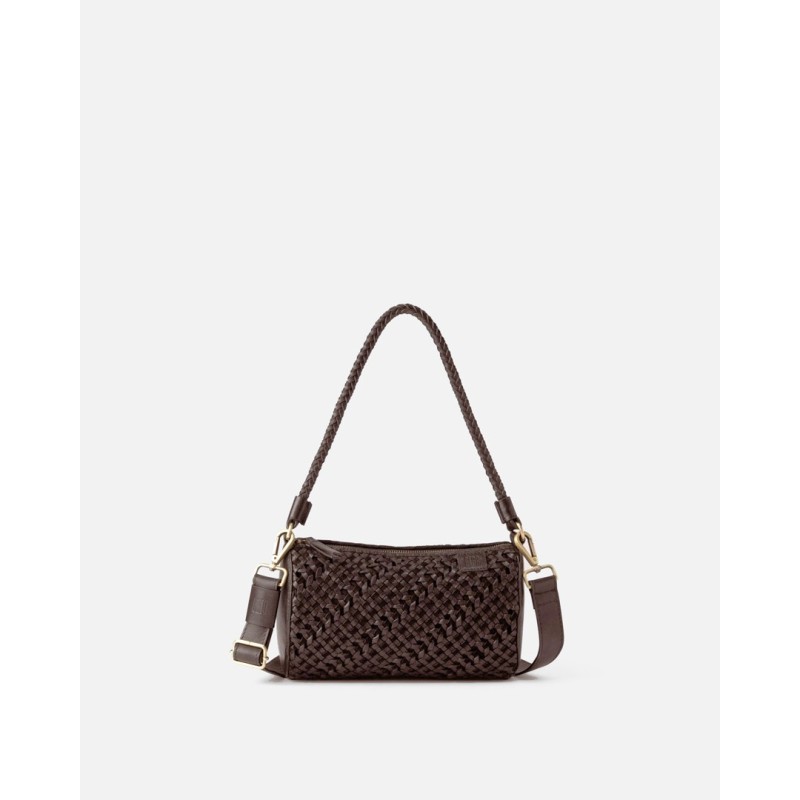 Leather shoulder bag BIBA Selma