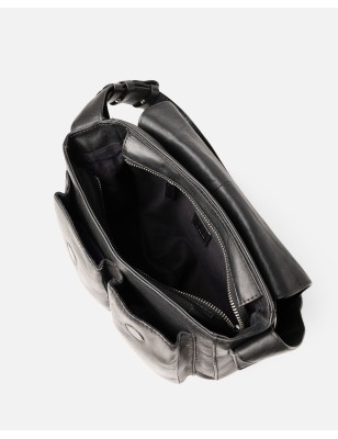 Leather shoulder bag BIBA Blunt