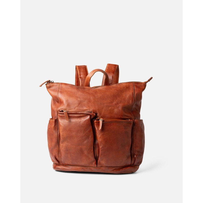 Leather backpack BIBA Edith