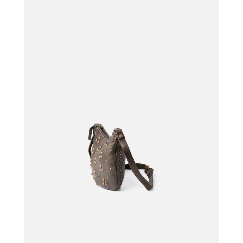 Leather shoulder bag BIBA Hill