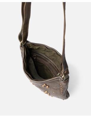 Leather shoulder bag BIBA Hill