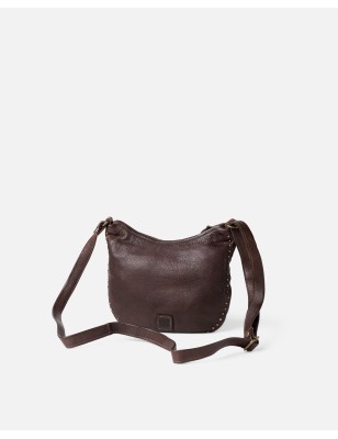 Leather shoulder bag BIBA Hill