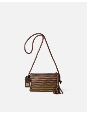 Leather cross bag BIBA Perkins