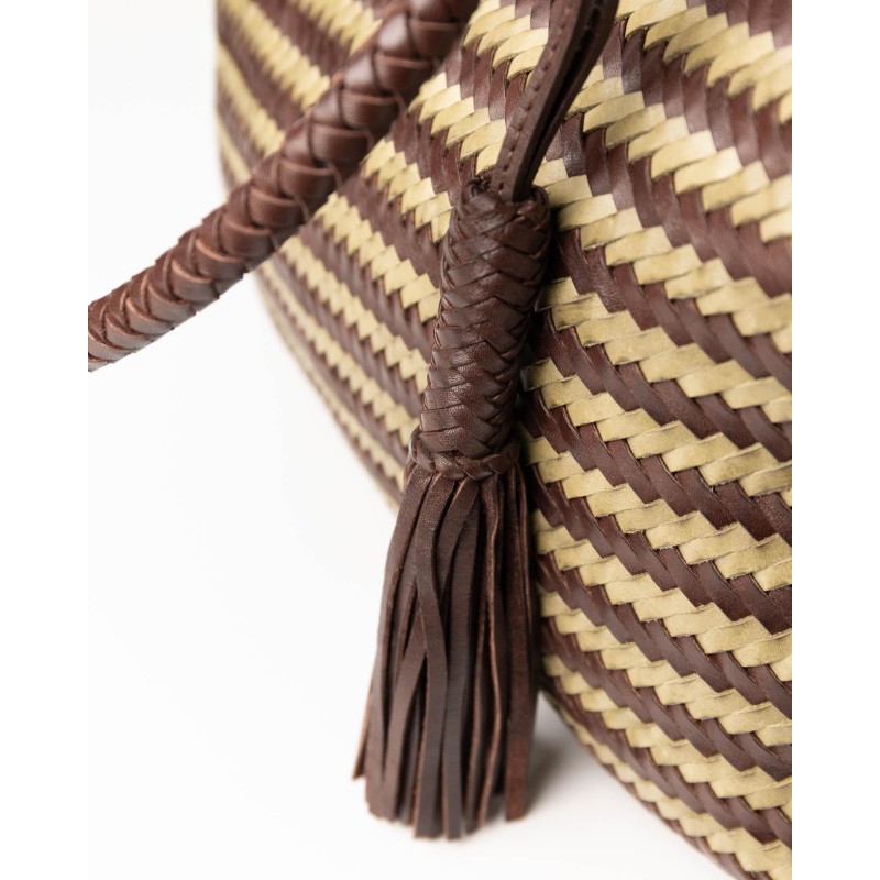 Leather shoulder bag BIBA Perkins