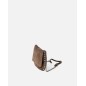 Leather shoulder bag BIBA Wild Orange