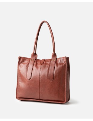 Leather shoulder bag BIBA Rushville